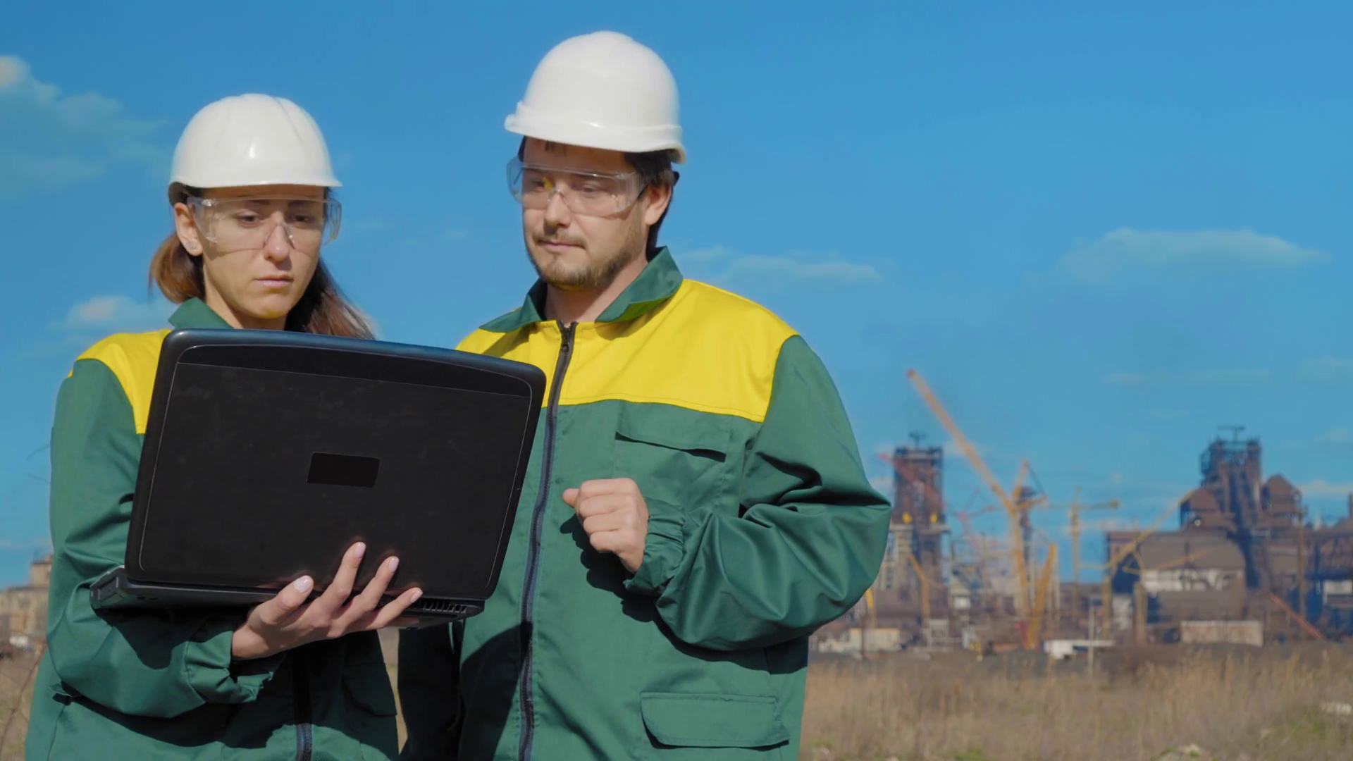 Workers In Production Plant Team Discussing Stock Footage SBV333260878