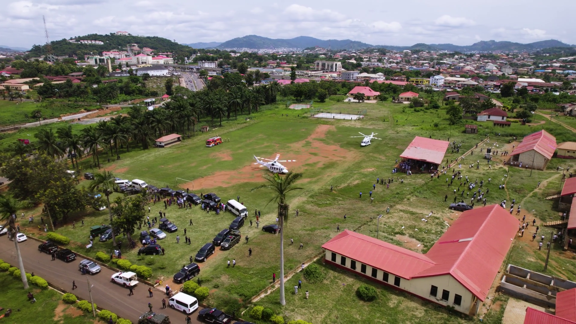 aerial-view-of-helicopter-landing-in-ekiti-stock-footage-sbv-352524622