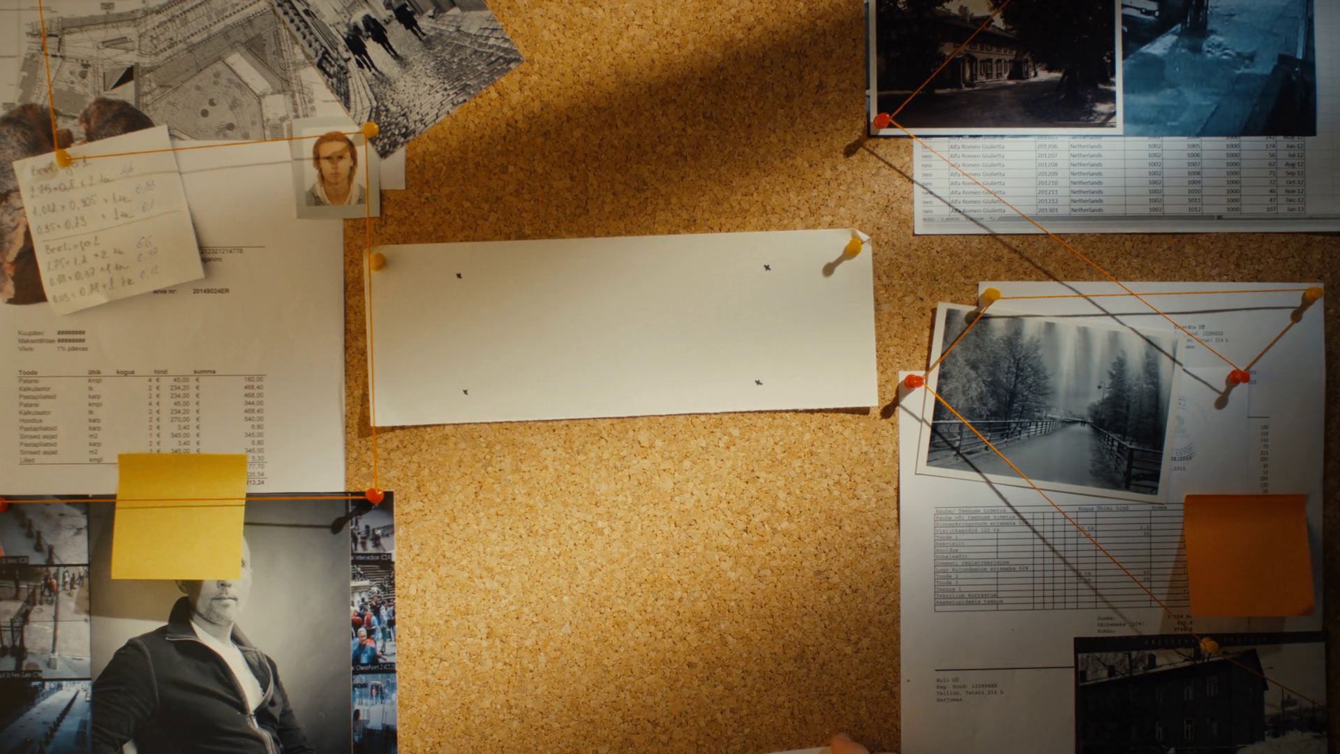 Detective Puts Two Pieces Of Paper On Stock Footage SBV-351898998 ...