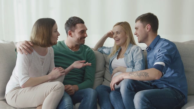 Chat With Friends Stock Footage: Royalty-Free Video Clips - Storyblocks