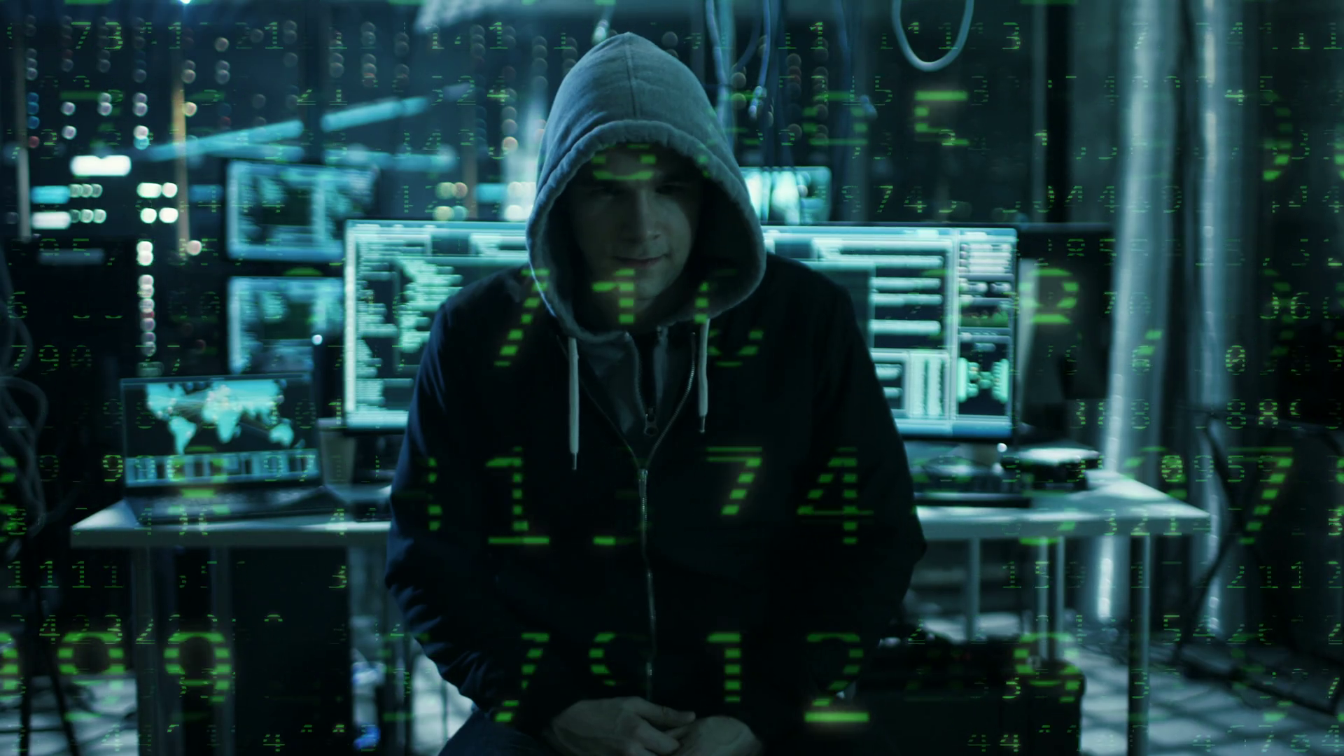 Dangerous Internationally Wanted Hacker Stock Footage SBV-352254548 ...