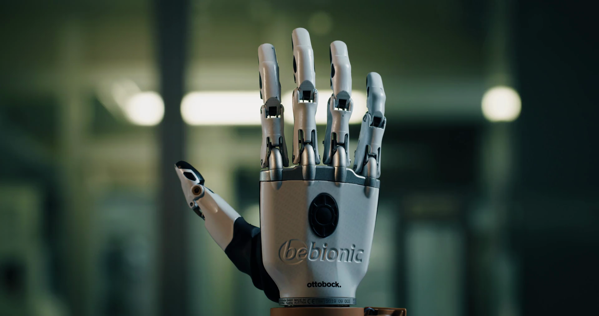 Close Up Shot Of Bionic Limb In Action Stock Footage SBV-348628941 ...