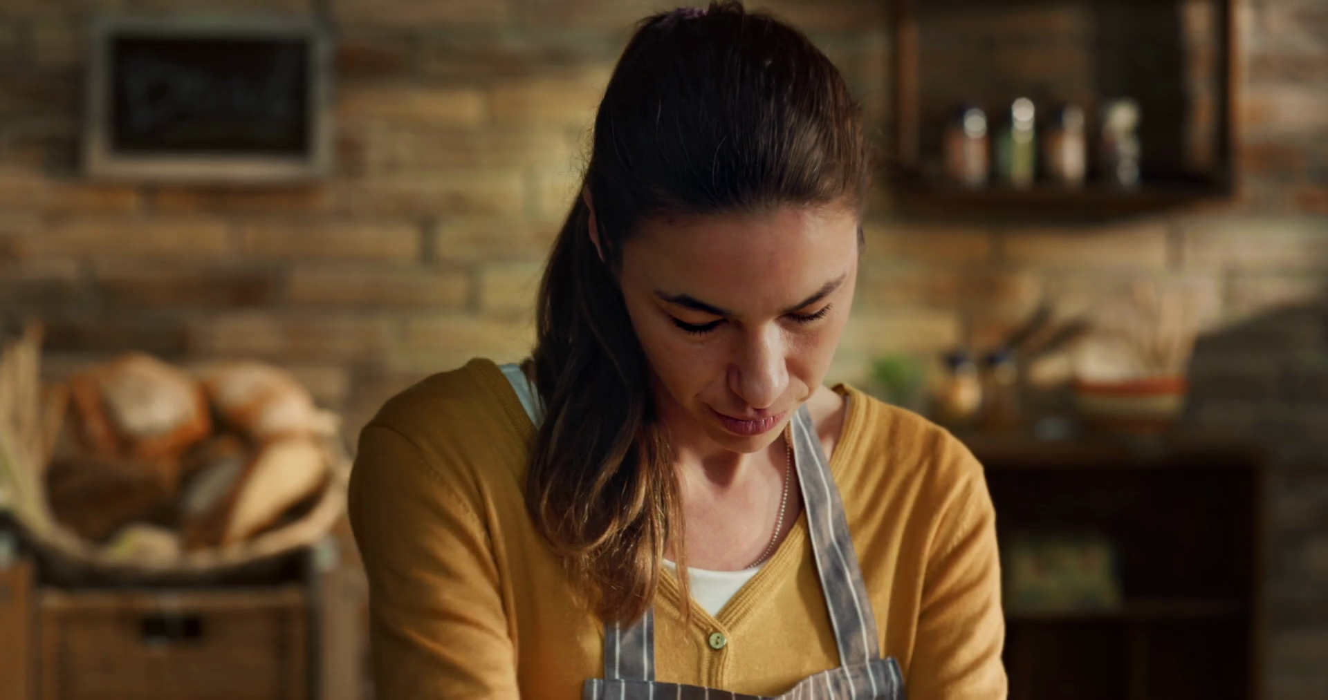 Cinematic Close Up Shot Of Young Female Stock Footage SBV-348679807 ...