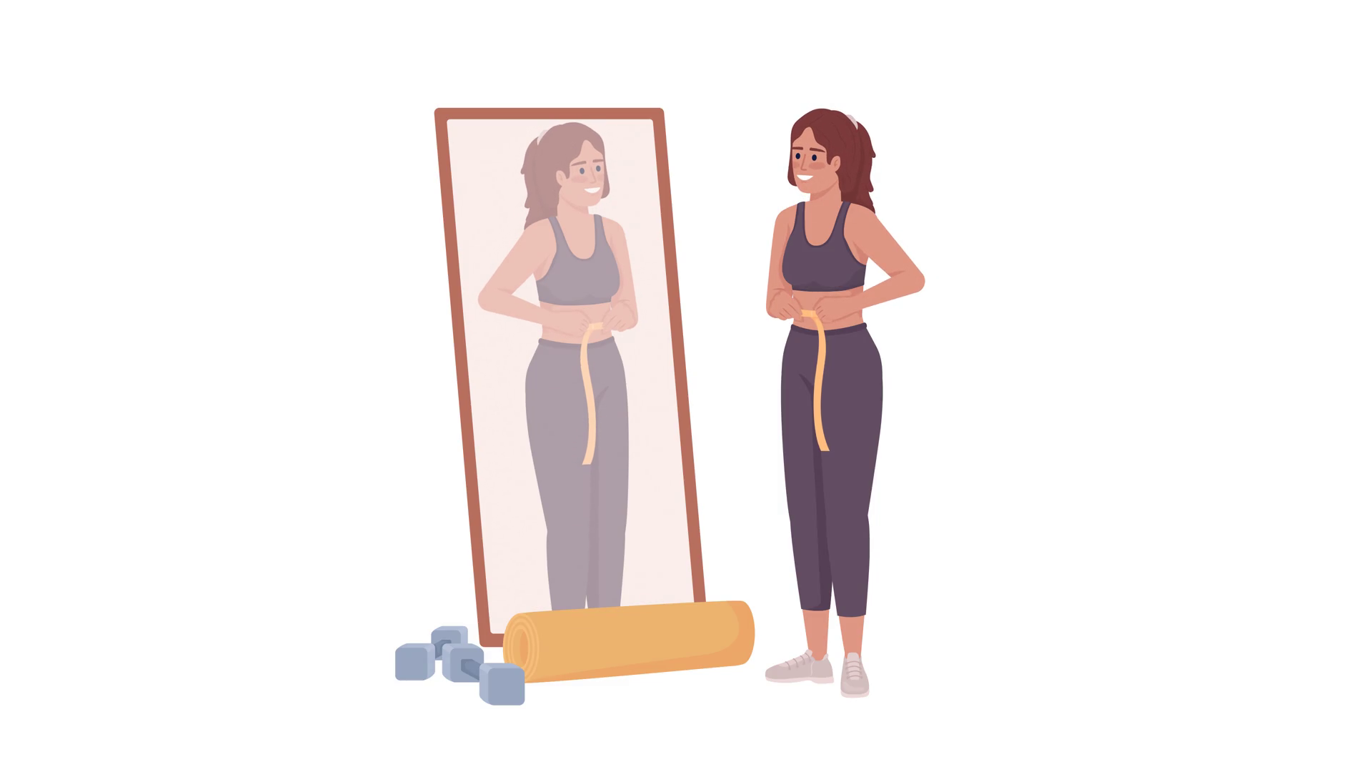 Animated Weight Loss Program Diet Training Stock Motion Graphics SBV ...