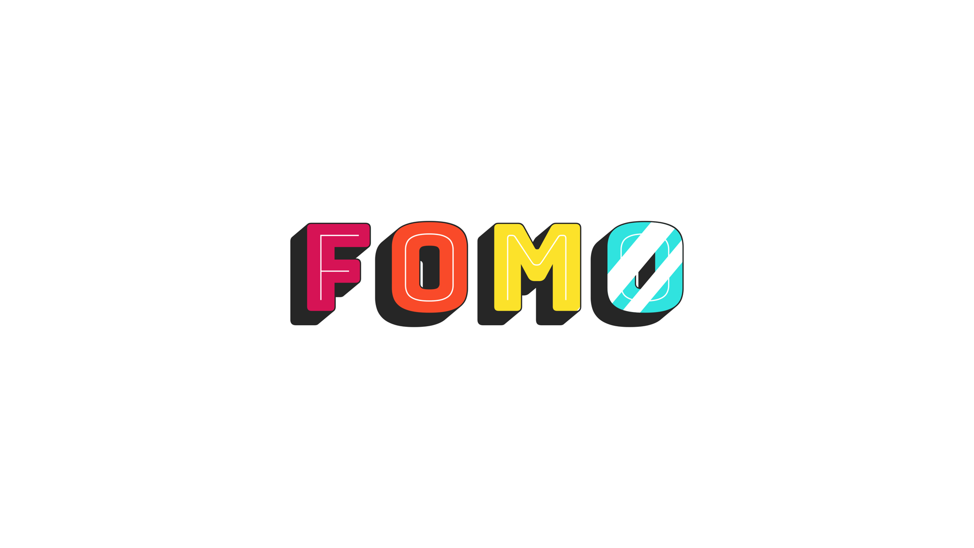 Animated Slang Fomo In Bold Typography Fear Stock Footage SBV-353827083 ...