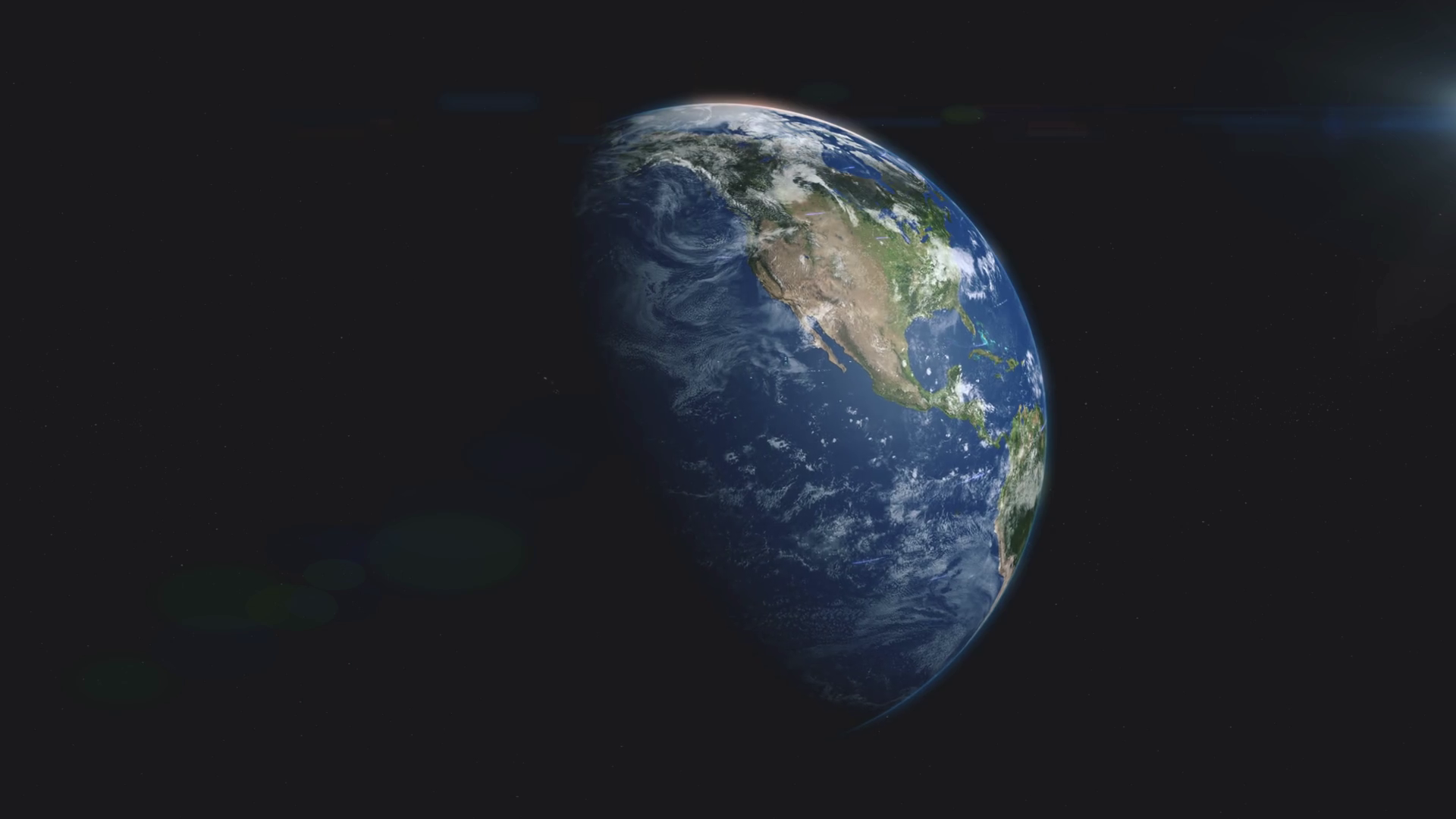 Satellite View Of Planet Earth With Stock Footage SBV-348672477 ...