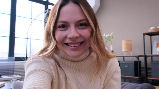 Woman On Webcam Stock Footage: Royalty-Free Video Clips - Storyblocks