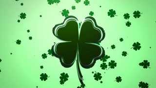 Irish Shamrock Pattern: Saint Patrick's Day Celebration