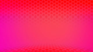 Modern geometric pattern with rings in rows on red gradient, motion abstract business, corporate and sound music style background