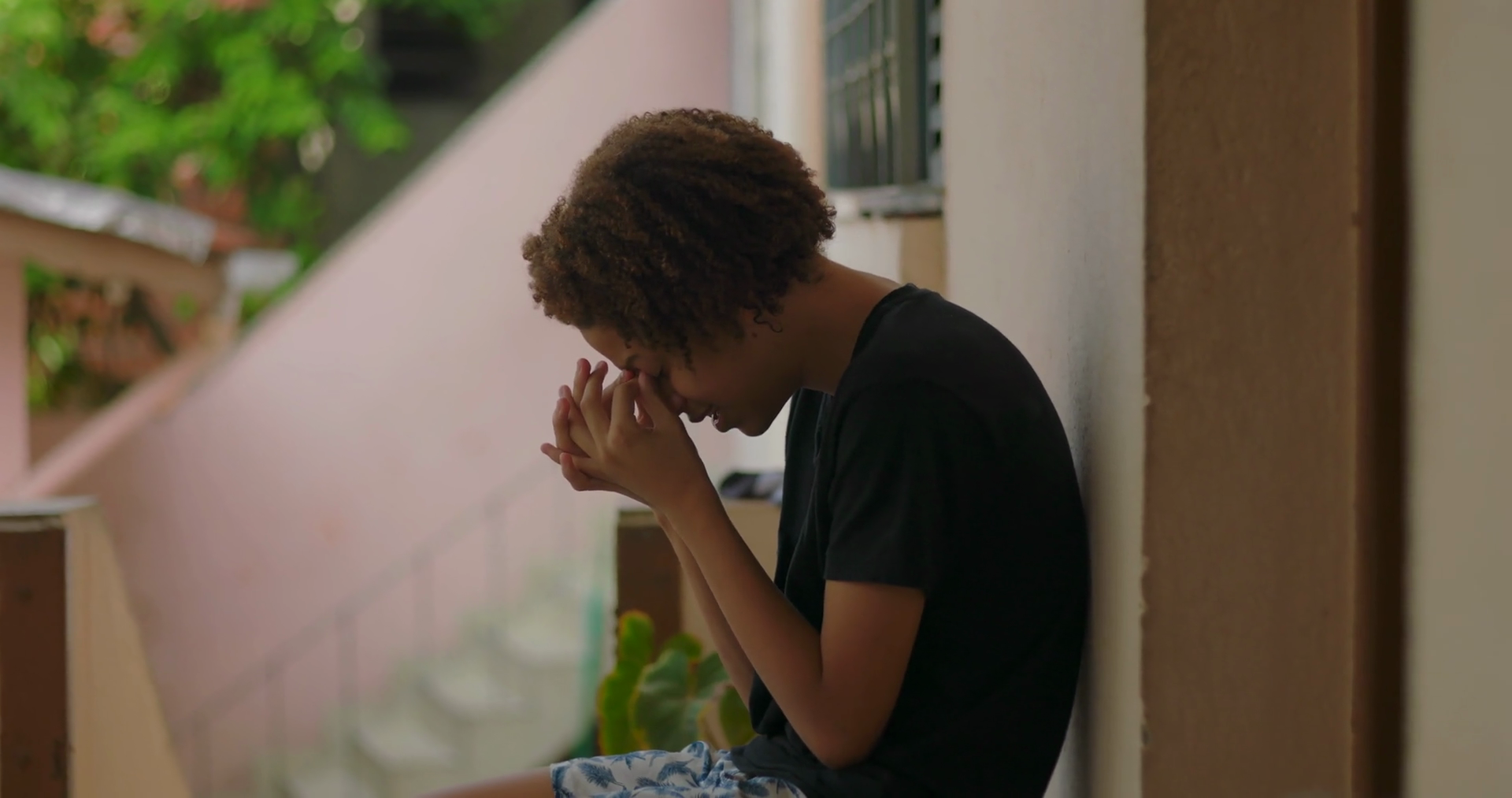 Young Boy In Emotional Distress Sitting Stock Footage SBV-351801546 ...