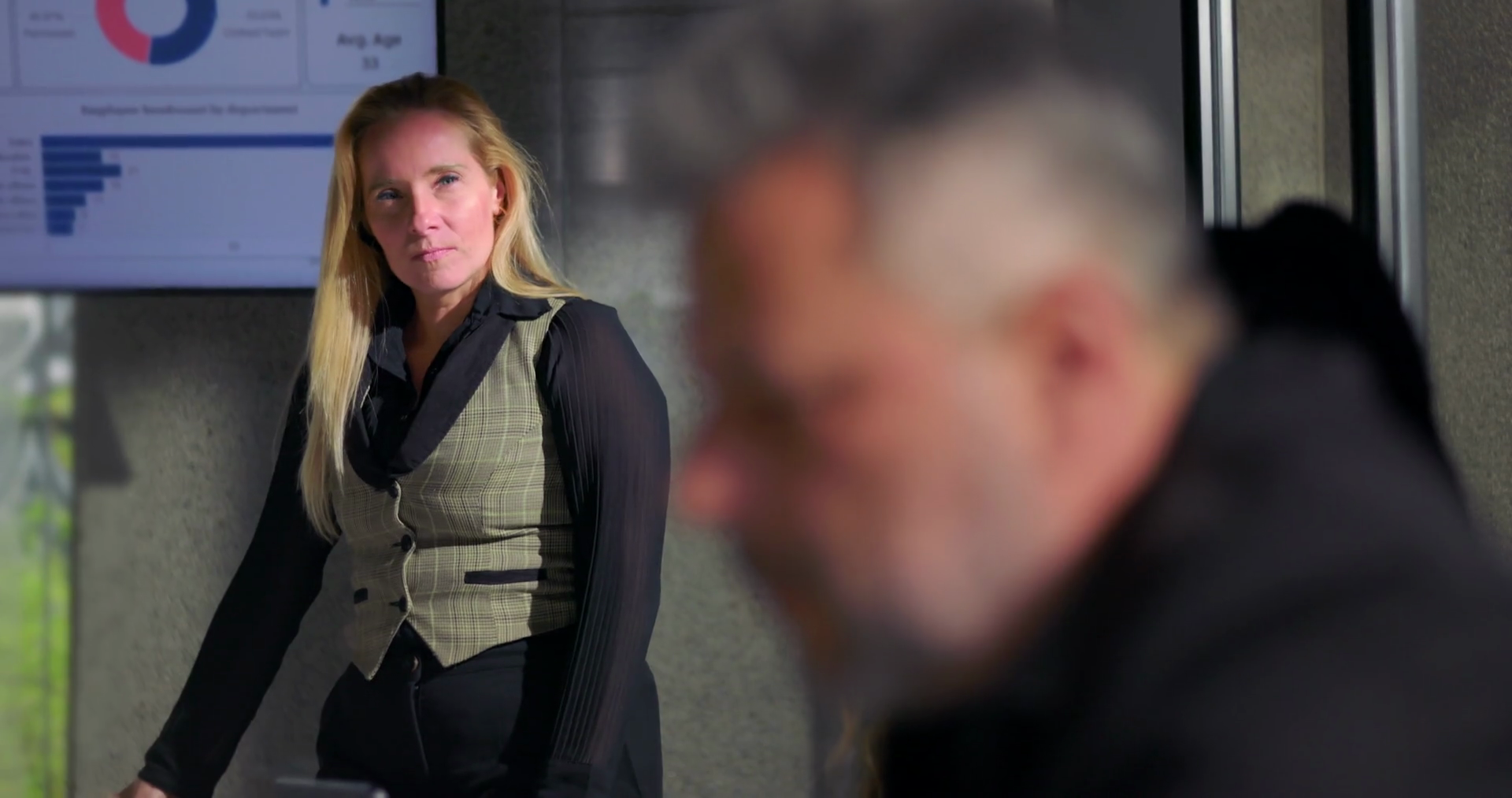 Angry Female Executive Pointing Shouting At Stock Footage SBV-352228815 ...