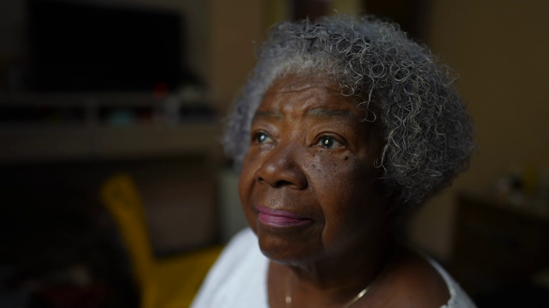 Portrait Of Pensive African Woman In Stock Footage SBV-348697822 ...