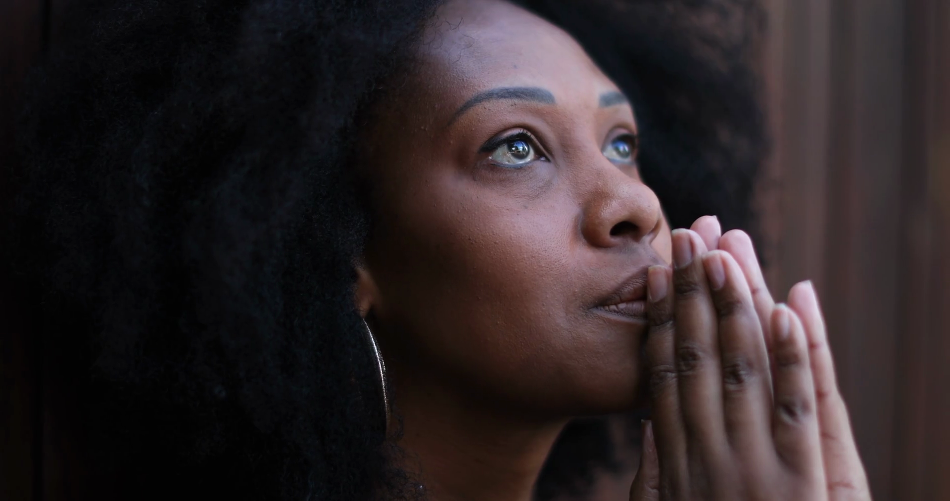 Divine Appeal: African Woman Seeking God's Stock Footage SBV-348492215 ...