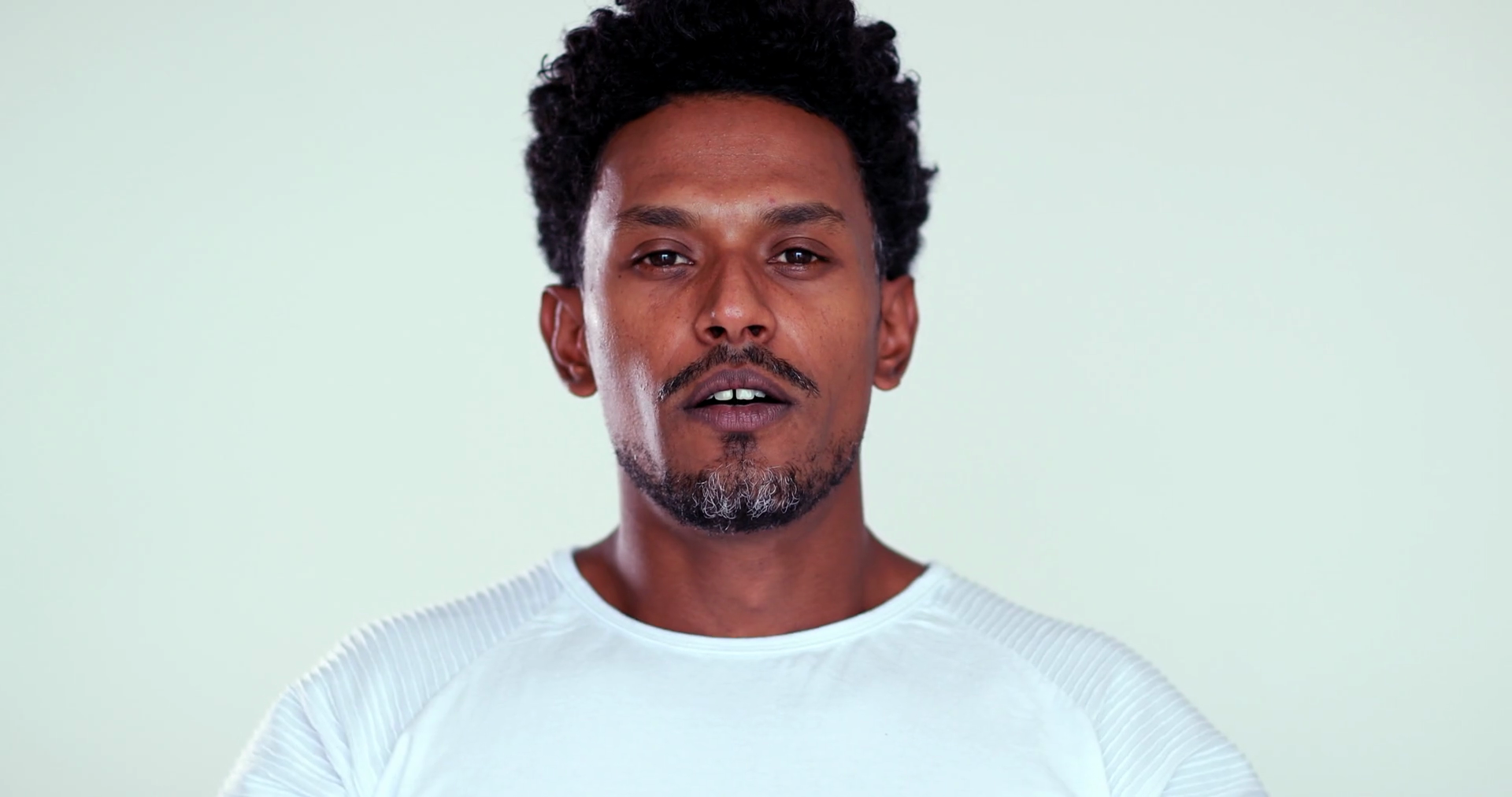 Individual Exhaling Deeply Capturing Moment Stock Footage SBV348466180