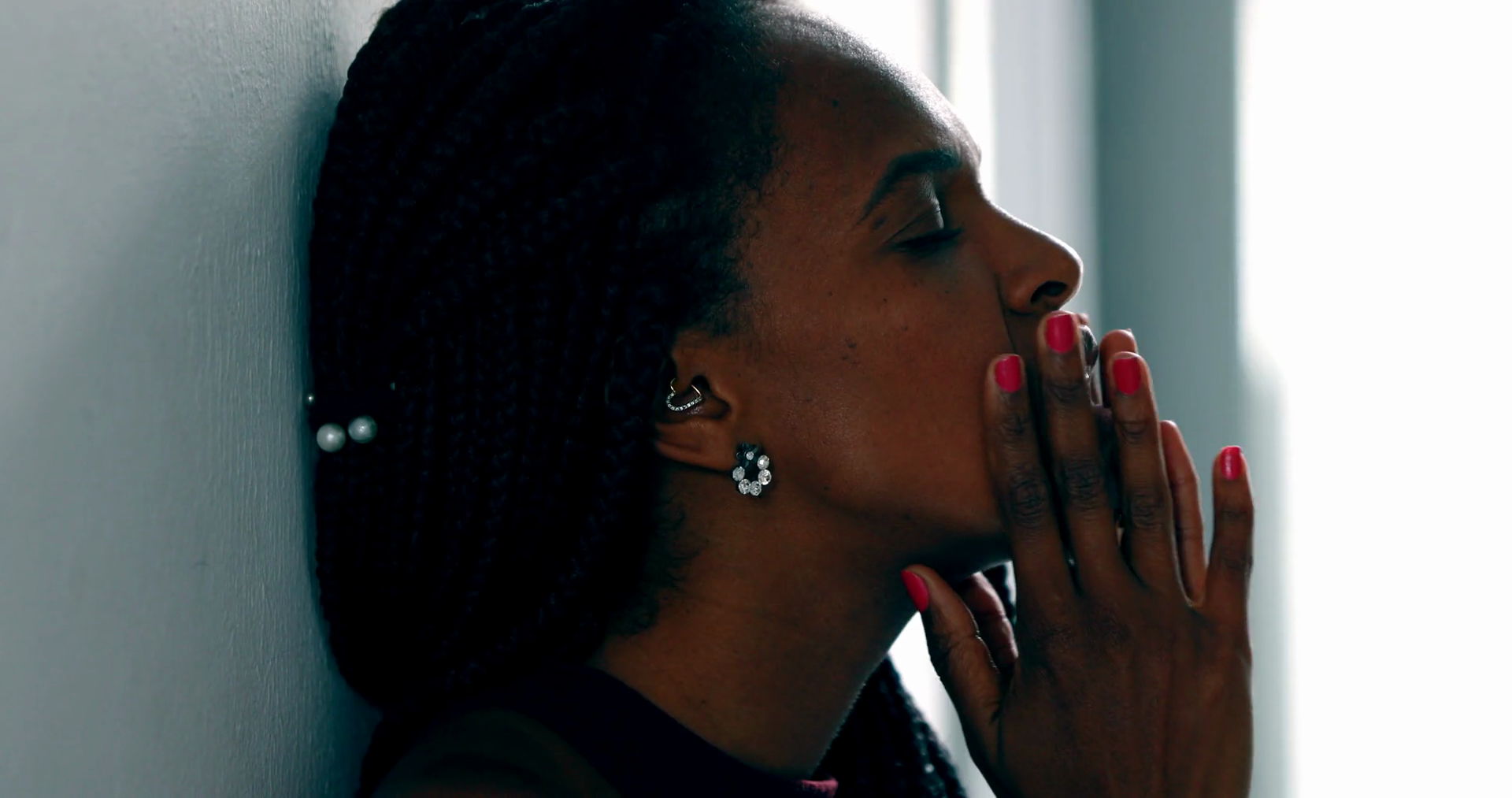 Black Woman Coping With Difficulties 2 Stock Footage SBV-348831823 ...