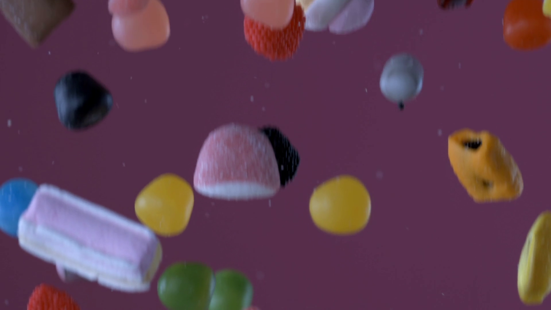 Colorful Candy Assortment Falling In Super Stock Footage SBV-348744100 ...