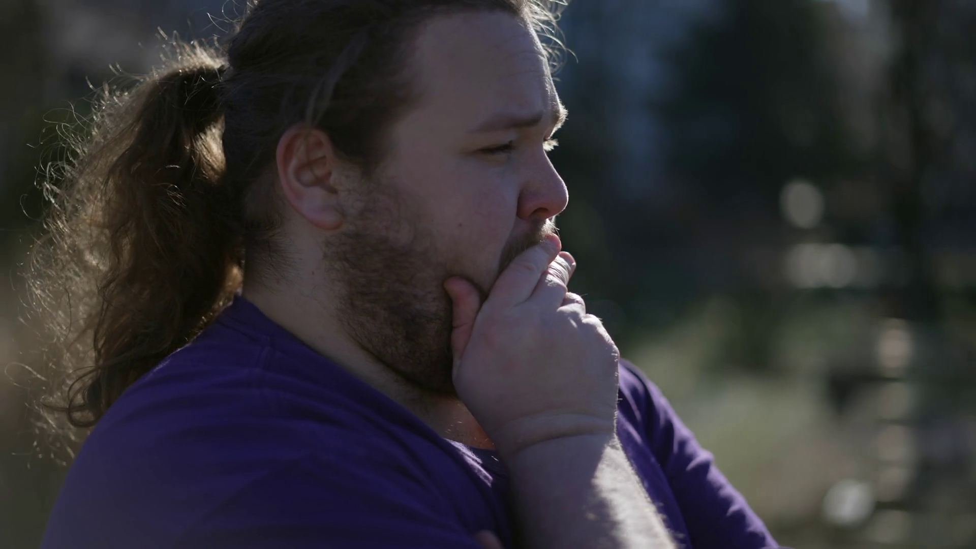 Portrait Of Worried Young Man Experiencing Stock Footage SBV-348437929 ...