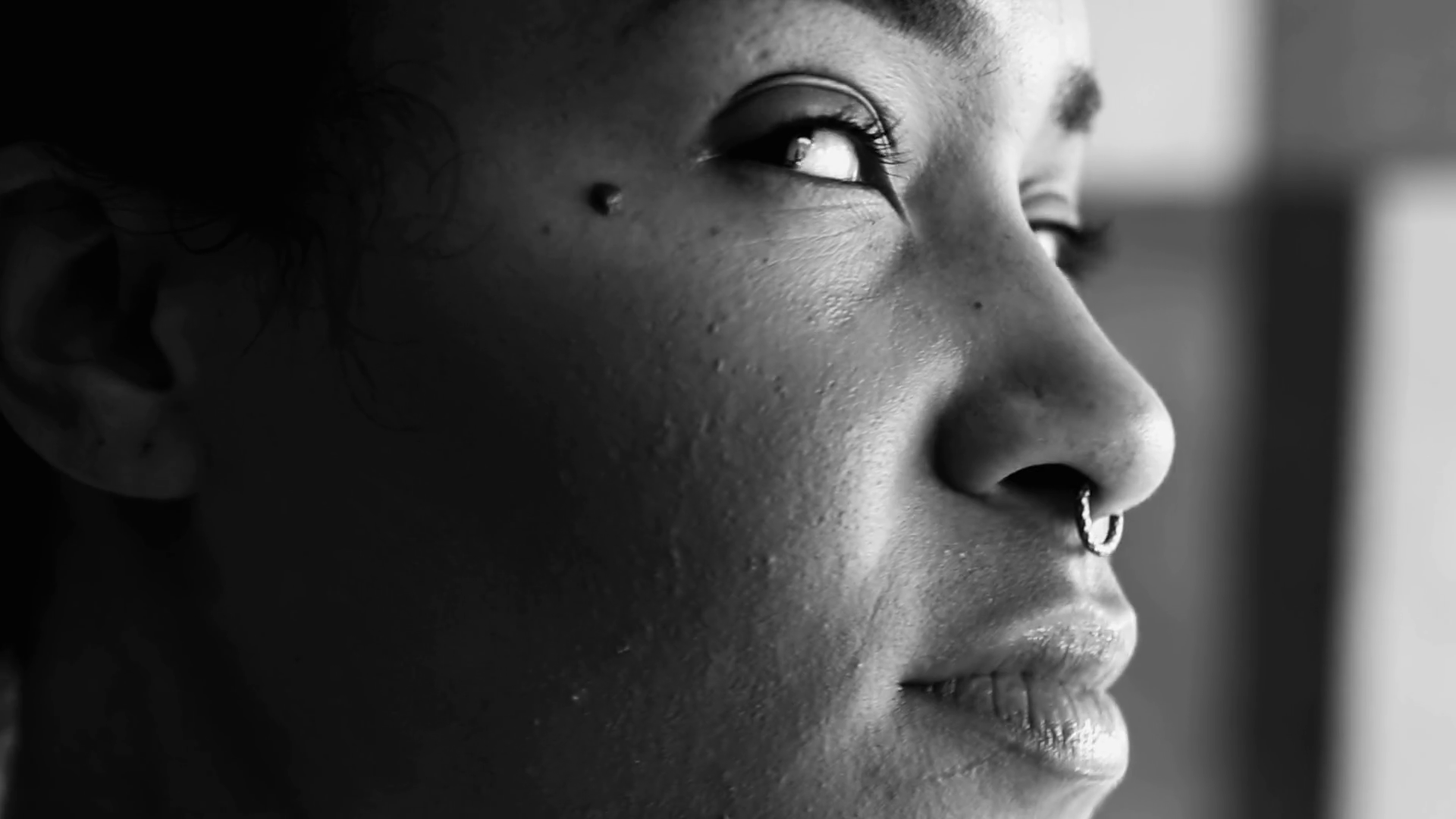 Empowered Young African American Woman Stock Footage SBV-348859148 ...