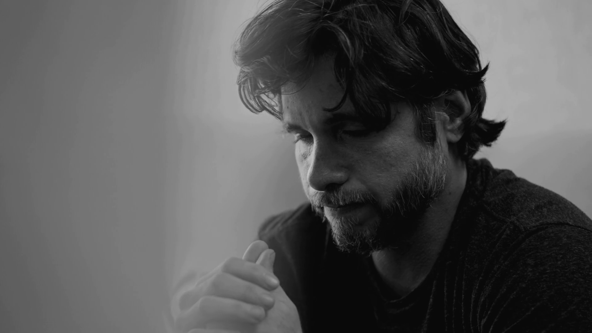 Hopeless 30 S Man In Monochrome Despair Stock Footage SBV-348491471 ...