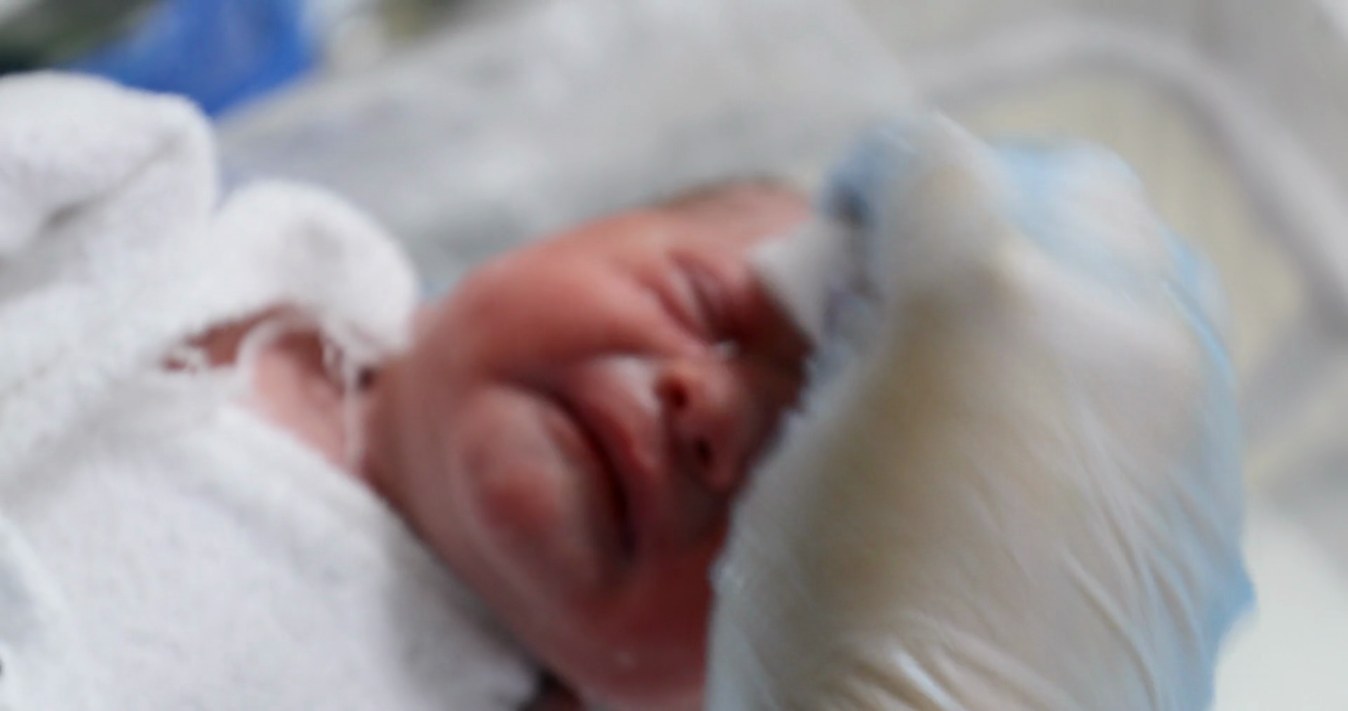 First Bath Experience Newborn Baby Infant Stock Footage SBV348433792