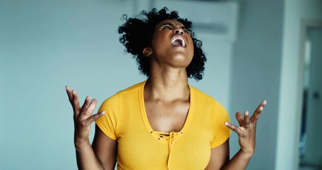 Angry Black Woman Stock Footage: Royalty-Free Video Clips - Storyblocks