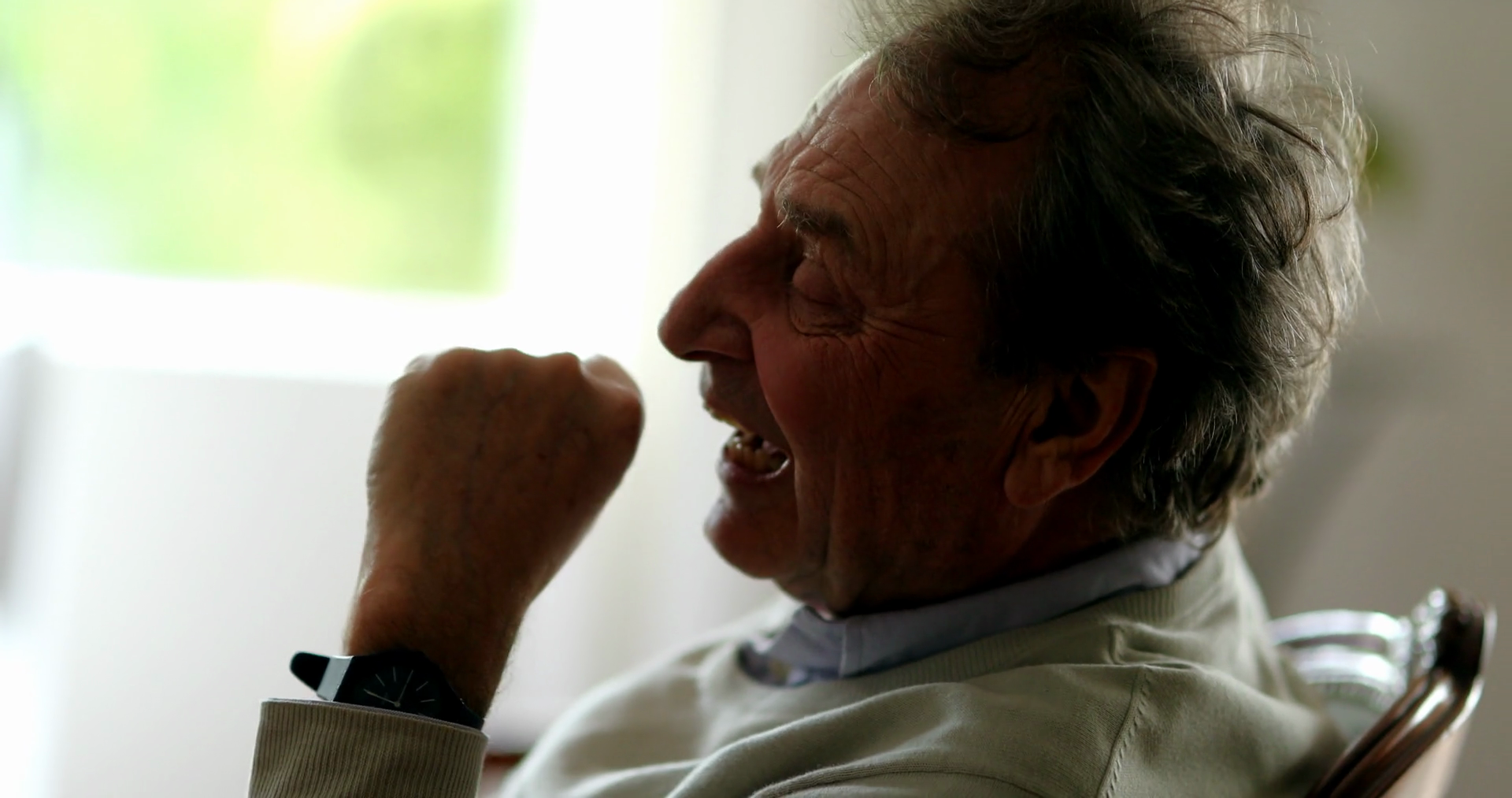 Pensive Older Man Thinking Candid Thoughtful Stock Footage SBV ...