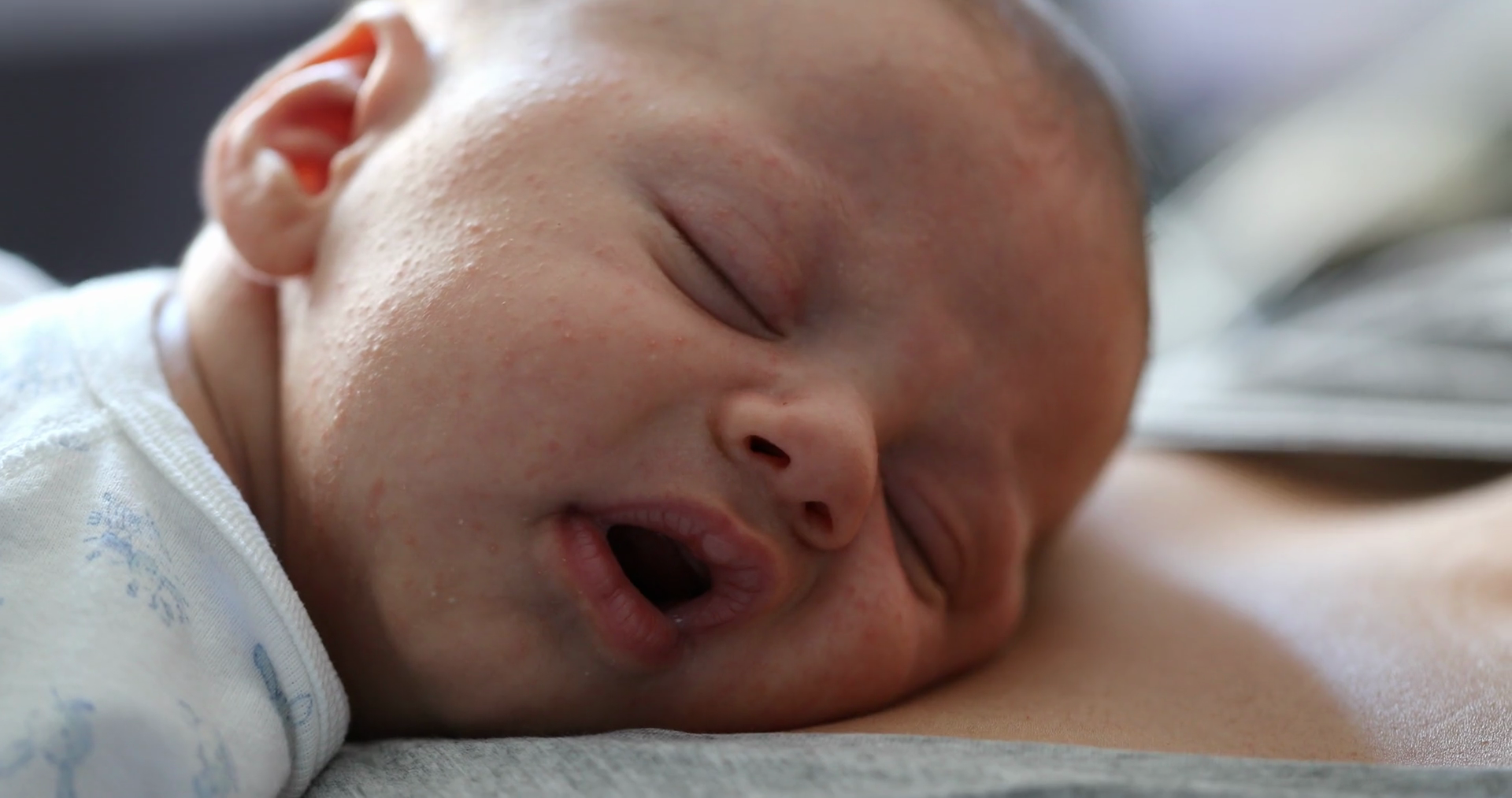 Sound Asleep Portrait Of Newborn Baby In Stock Footage SBV348428286 Storyblocks