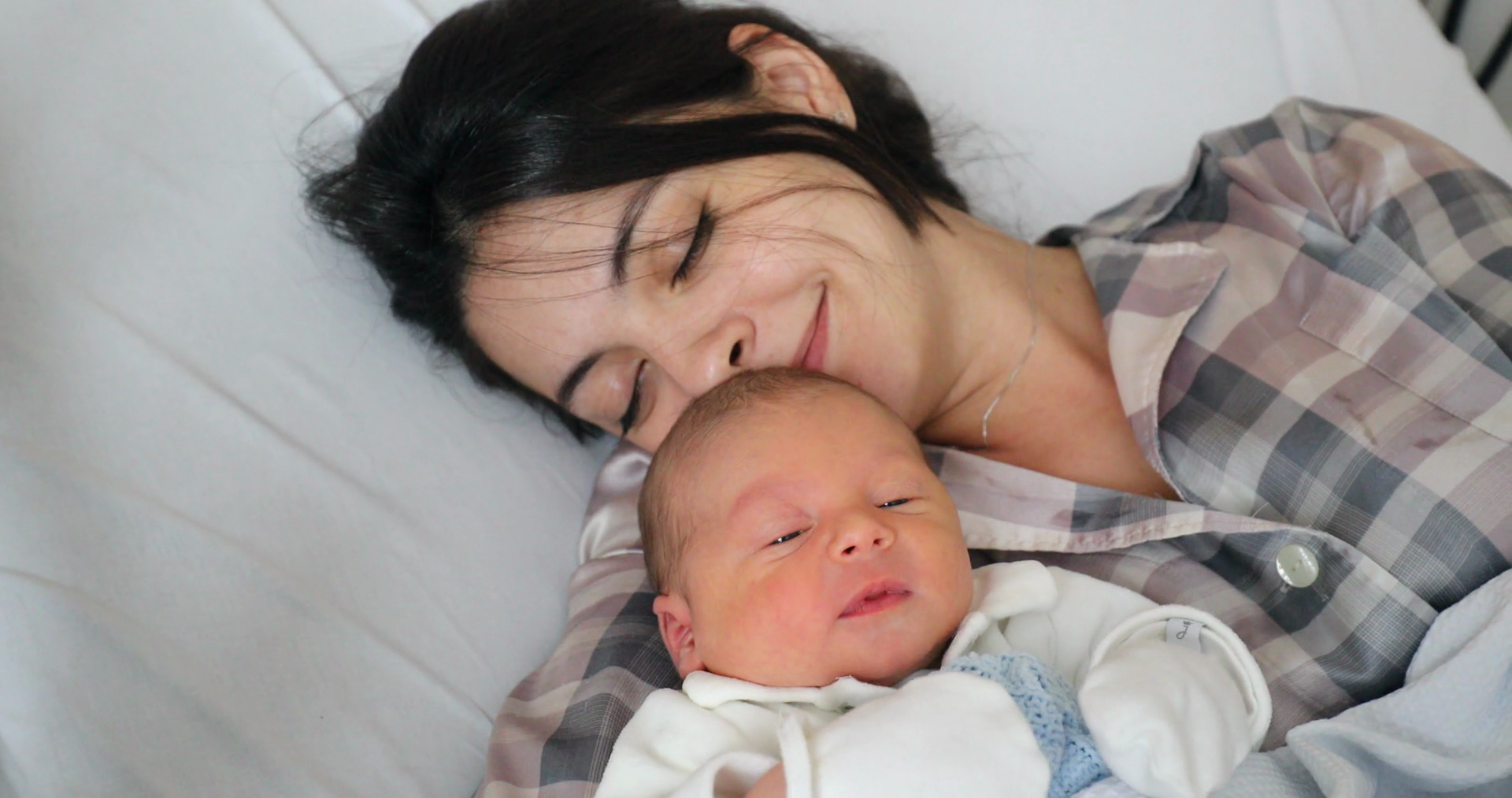 Maternal Affection: Real-life Mother Stock Footage SBV-348433001 ...