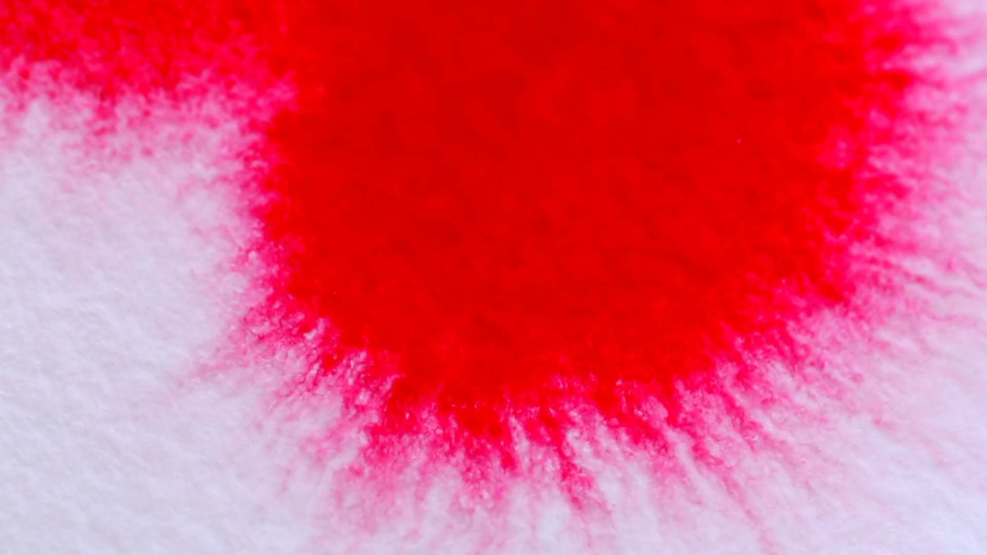 Splattering Red Ink On Parchment Paper With Stock Footage SBV-348477014 ...