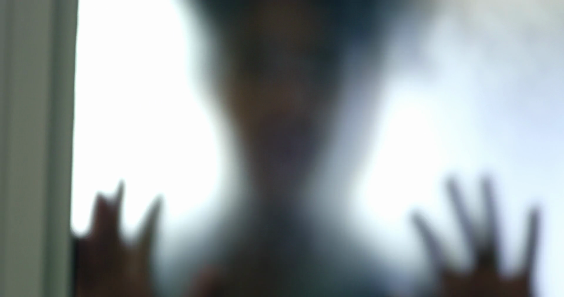 Trapped Black Woman Behind Glass Depression Stock Footage SBV-348475906 ...