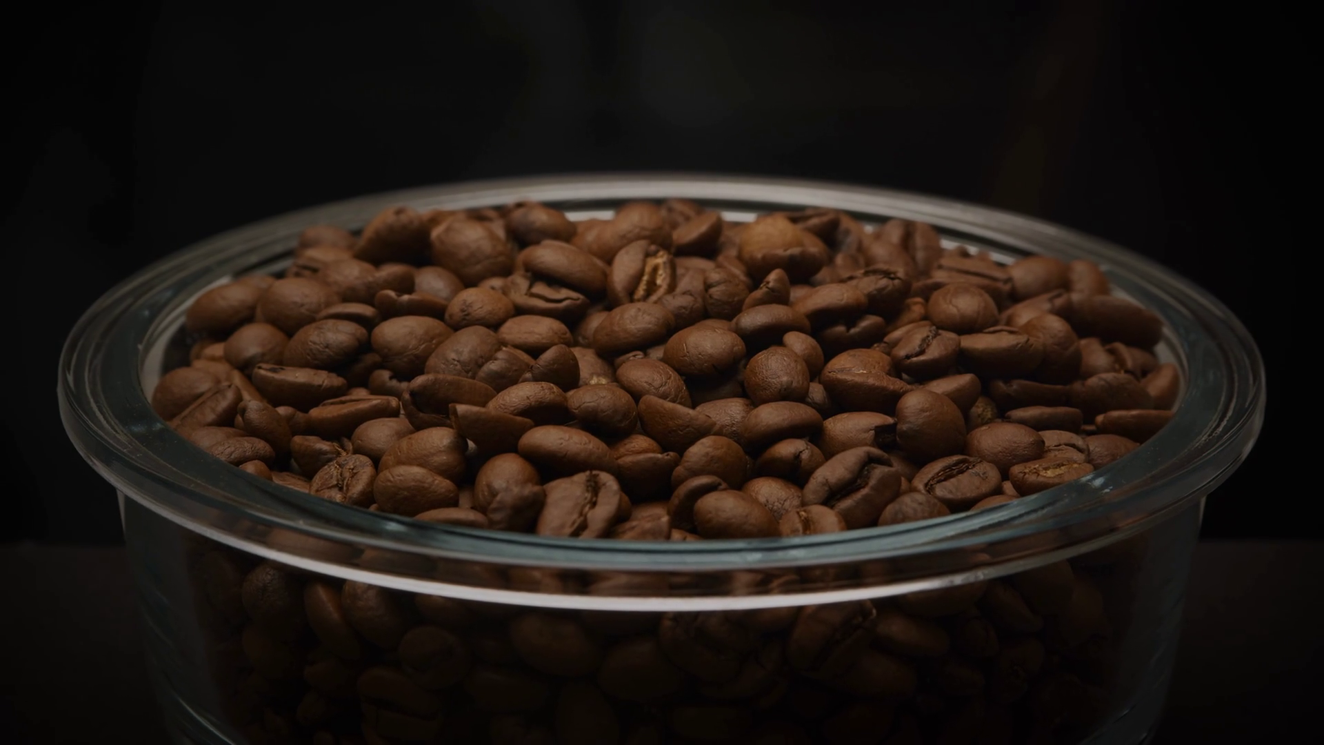 Slow Optical Zoom Out From Glass Plate Stock Footage SBV347417563