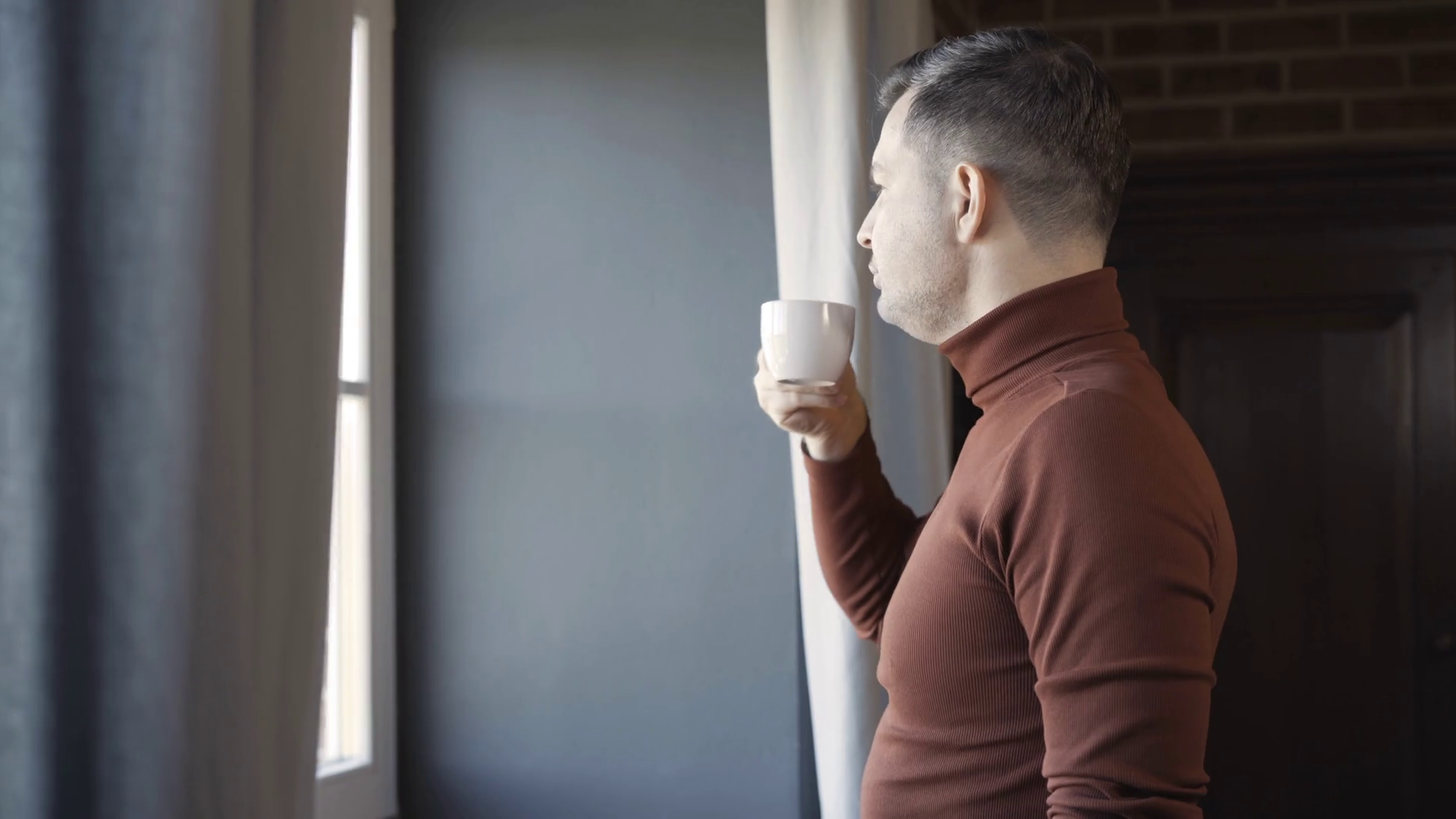 Side View Of Confident Successful Man Stock Footage SBV338979633