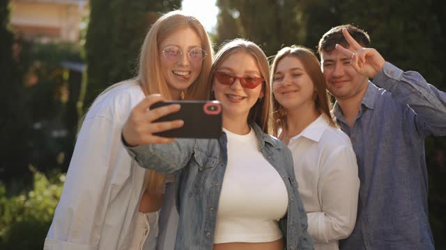 Teen Selfie Stock Footage: Royalty-Free Video Clips