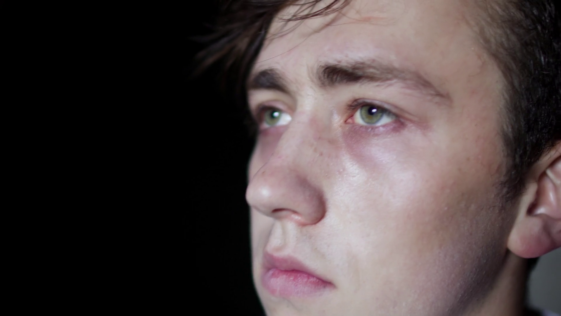 Nervous Head Shaking Of Young Person Stock Footage SBV325936469