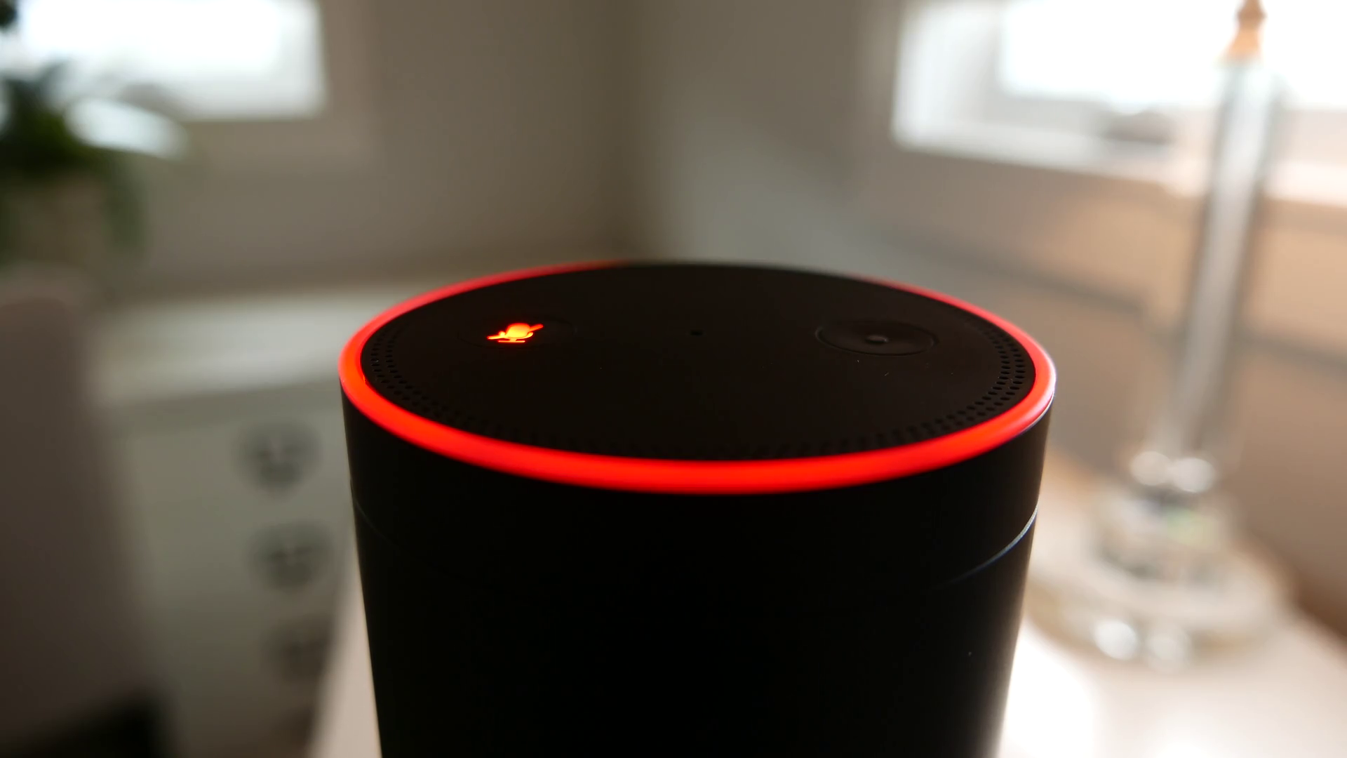 Amazon Alexa (echo) Lights Up Is Stock Footage SBV327988949 Storyblocks