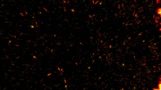 Burn Particle Transitions  is a sparkling fire transition for reveal your video/image