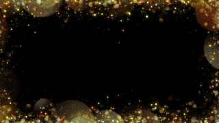 Christmas Frame. Christmas frame is a snowflake and particle light falling for overlays on your christmas projects, Also good background for scene and titles, logos.