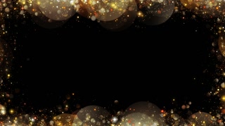 Elegance lights season frame is a christmas particle light falling for christmas projects, Also good background for scene and titles, logos.