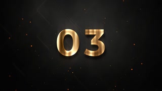 Gold Luxe Countdown 3in1 Backgrounds.use as a background or overlay