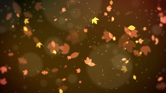 Falling Leaves Overlays | Nature motion backgrounds - Storyblocks