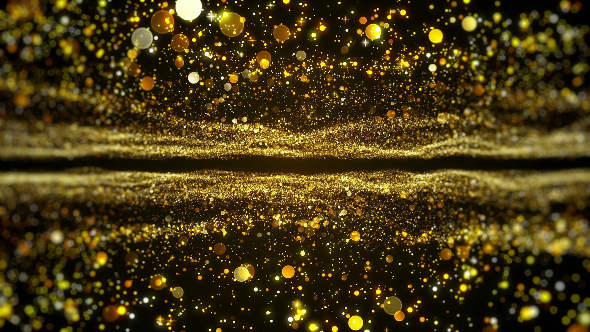 Golden Glittering Particles Falling On Dark Stock Motion Graphics SBV ...