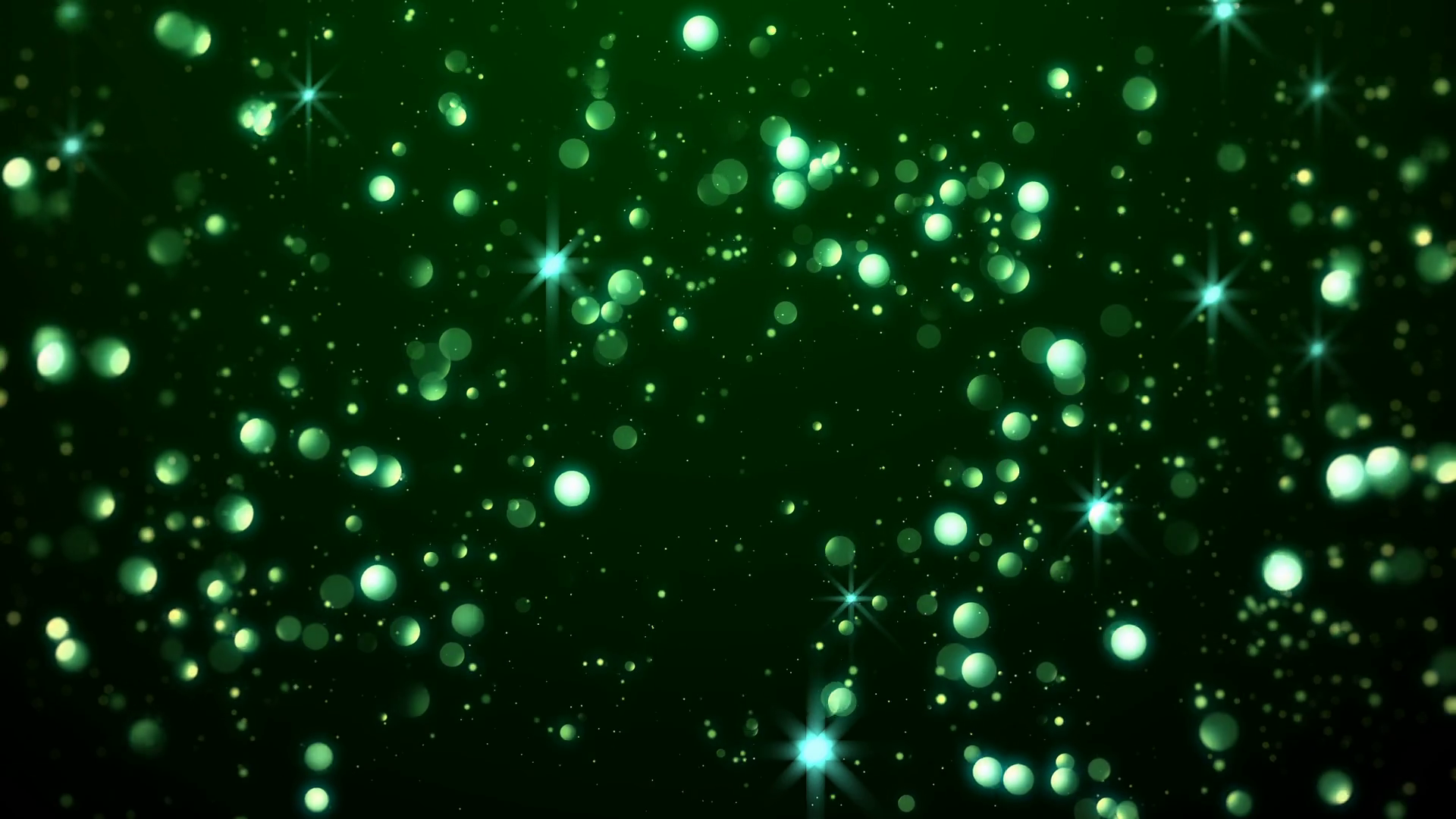 Green Glittering Lights Background Green Stock Motion Graphics SBV ...