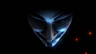 Anonymous Mask In The Dark