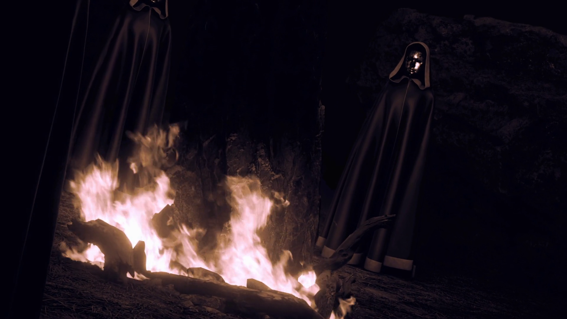 Ritual Masked Circle Old Footage Stock Motion Graphics SBV-351915118 ...