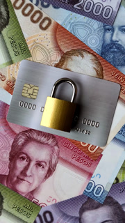 Blocking of a bank debit card, account, or bill, fraud, or bankruptcy. Blocking of a bank card