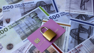 Blocking of a bank debit card, account, or bill, fraud, or bankruptcy. Blocking of a bank card