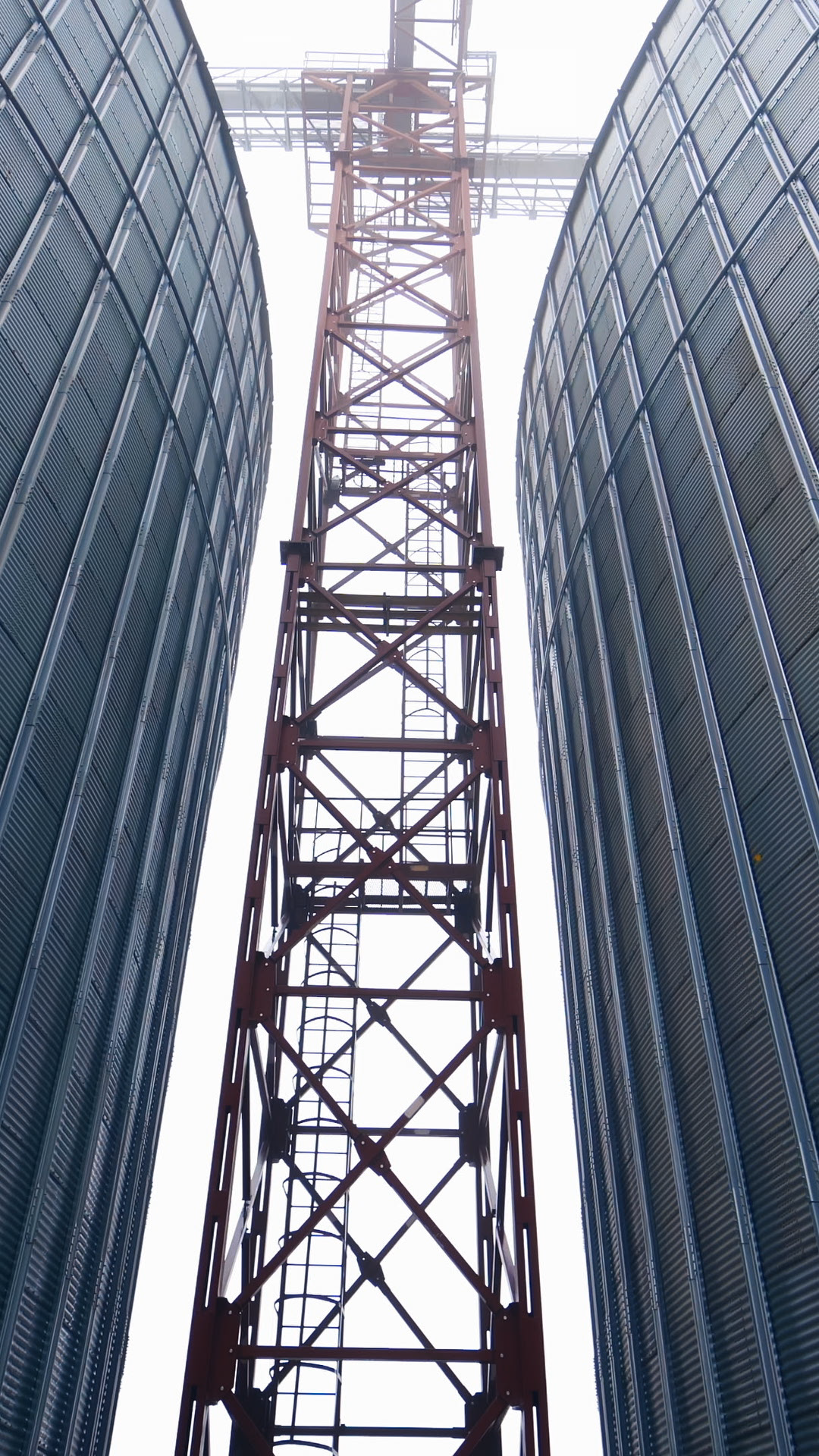 High Metal Support Between Two Tanks Of Stock Footage SBV-353077615 ...