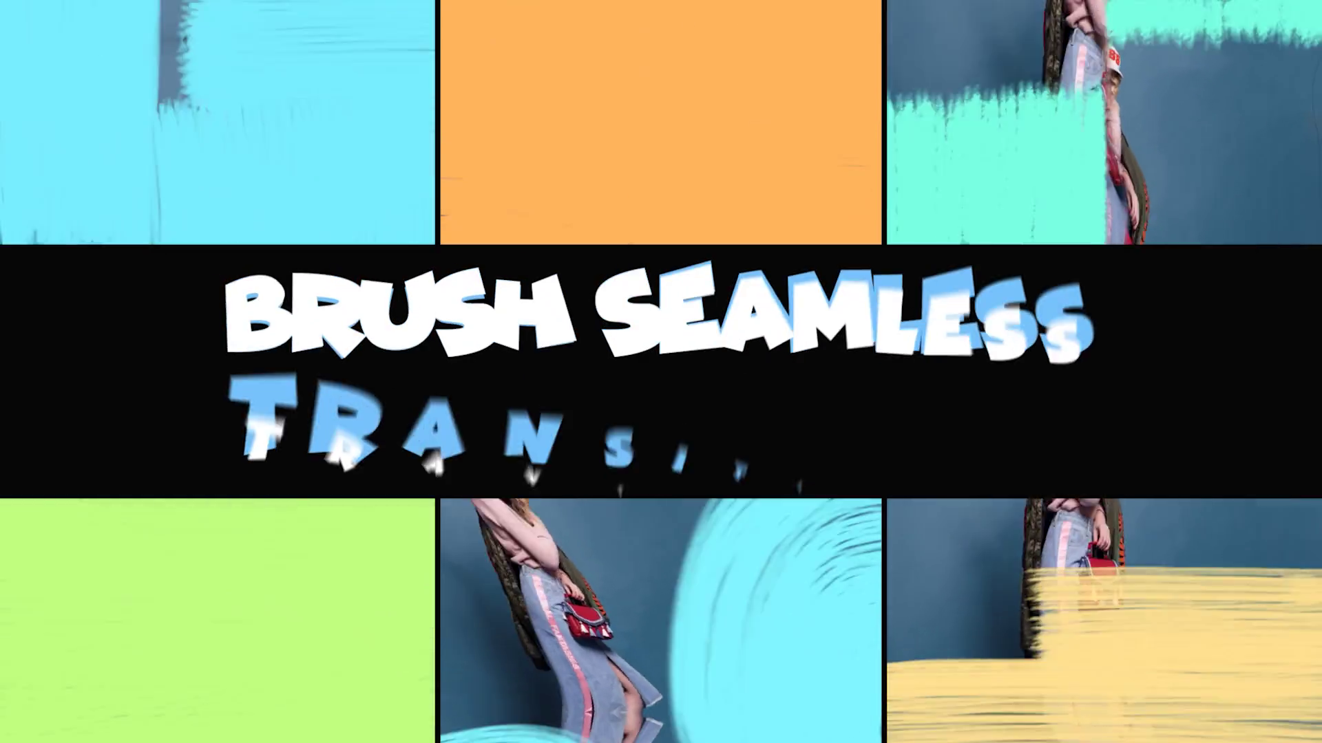 Brush Seamless Transitions Effects Template SBV348547821 Storyblocks