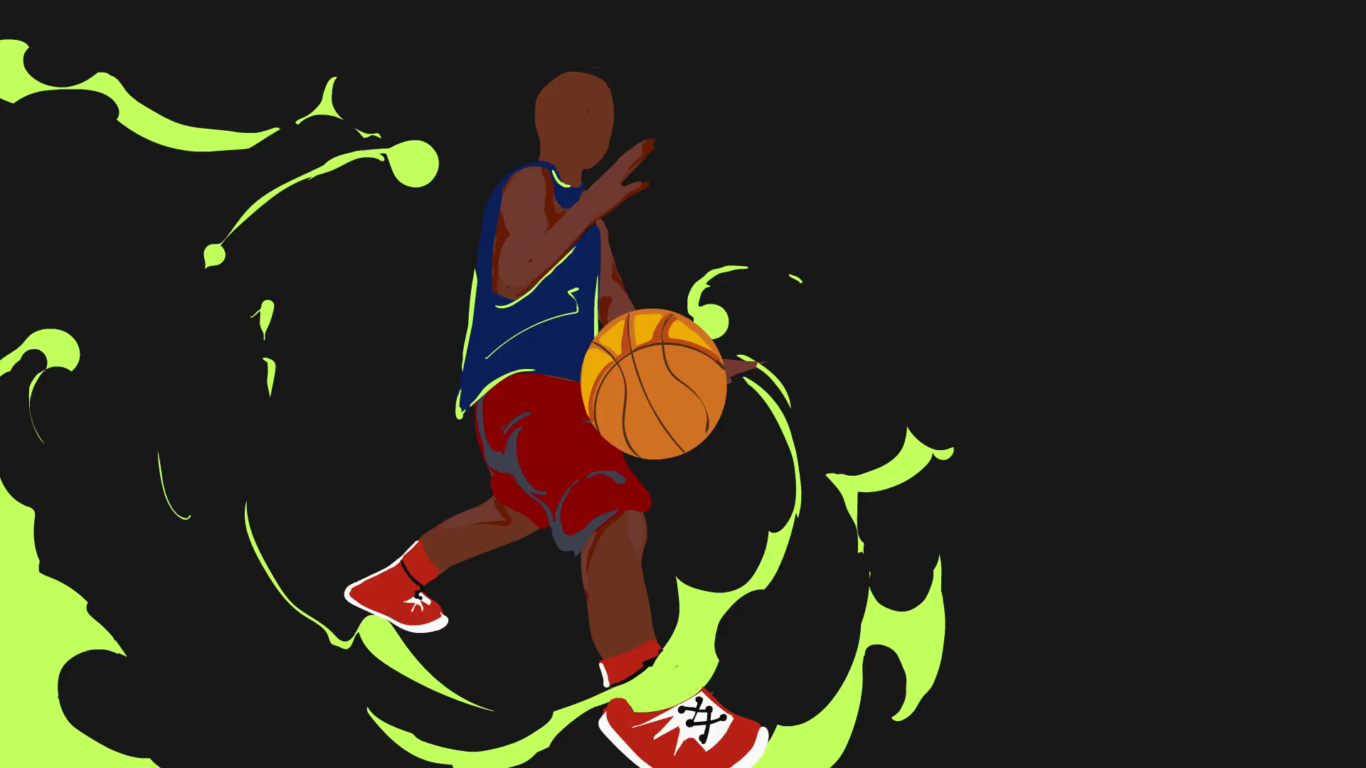 Cartoon Basketball Logo for Premiere Pro 0015 SBV347100066 Storyblocks