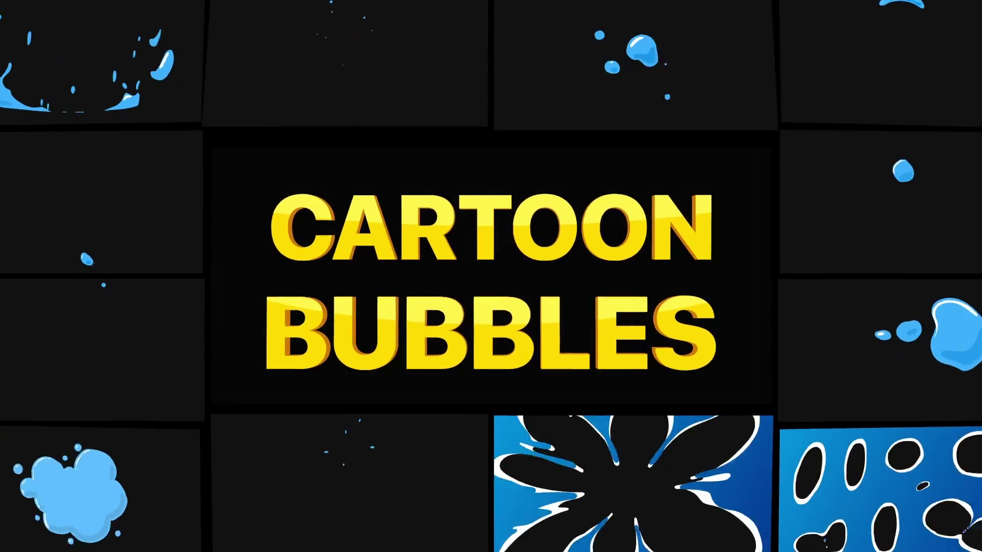 Cartoon Bubbles FCPX 0103 SBV347006480 Storyblocks